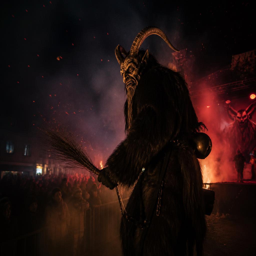 Krampus Show Auftritt
